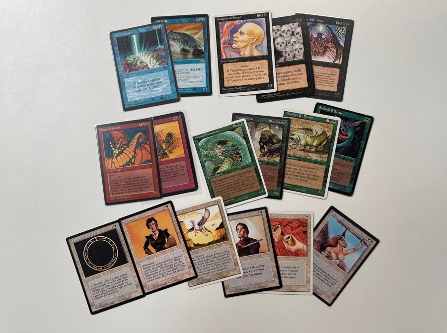 Mana Zenzero founder's Magic: The Gathering cards