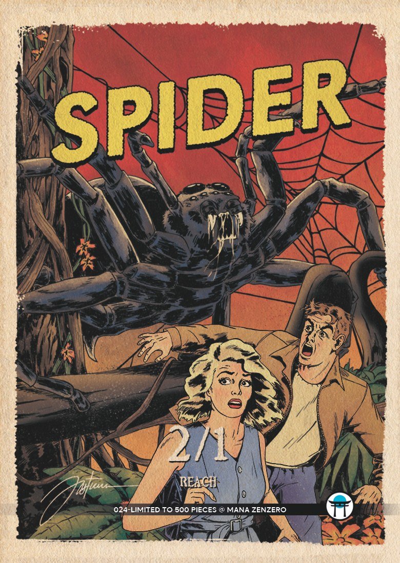 Spider token (2/1, reach)
